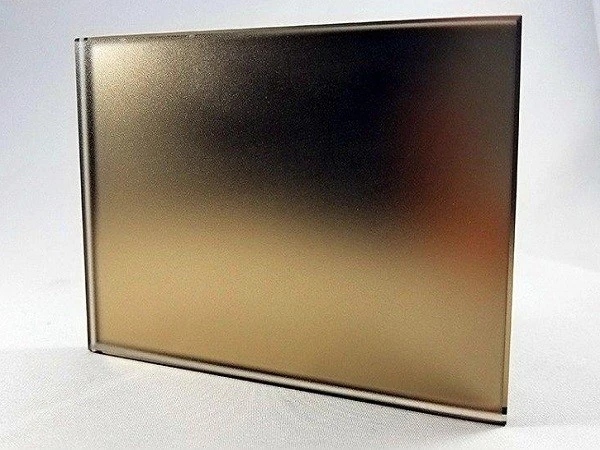 Acid etched satin mirror Acid etched satin mirror